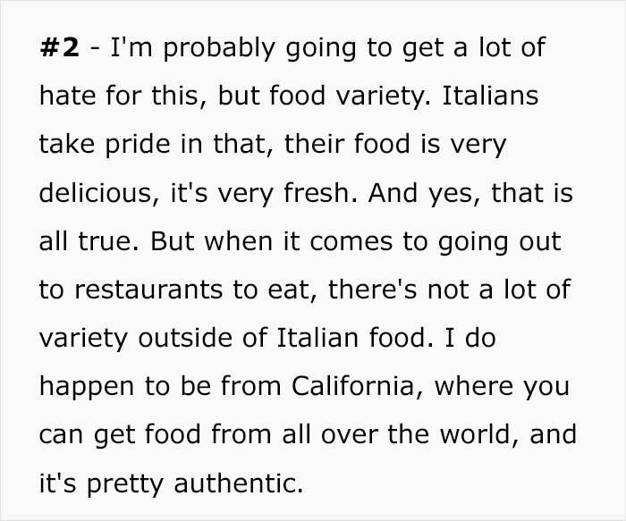 American Woman Reveals What 5 Things She Misses The Most About The US After Moving To Italy And What Things She'll Never Do Again American Woman Reveals What 5 Things She Misses The Most About The US After Moving To Italy And What Things She'll Never Do Again