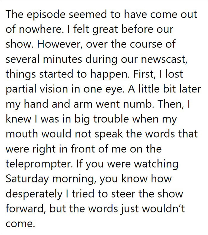 Anchor For Local Oklahoma News Experiences “Beginnings Of Stroke” In A Live Broadcast Anchor For Local Oklahoma News Experiences “Beginnings Of Stroke” In A Live Broadcast