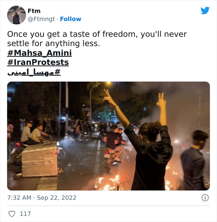 Women Burn Hijabs, Cut Their Hair As Protests Spread In Iran After The Death Of Mahsa Amini Women Burn Hijabs, Cut Their Hair As Protests Spread In Iran After The Death Of Mahsa Amini