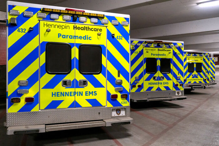 For Saying That Ambulances Have Their Sign Mirrored To See It Right In The Rearview Mirror