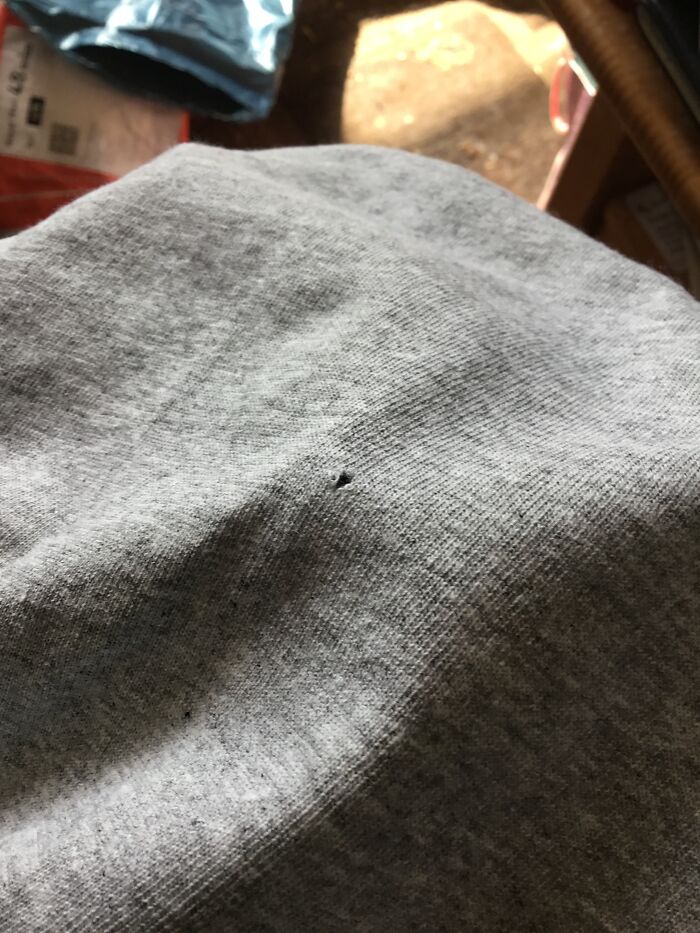 Brand New T-Shirt, Just Delivered. With A Tiny Hole. Redbubble Replaced Free Of Charge