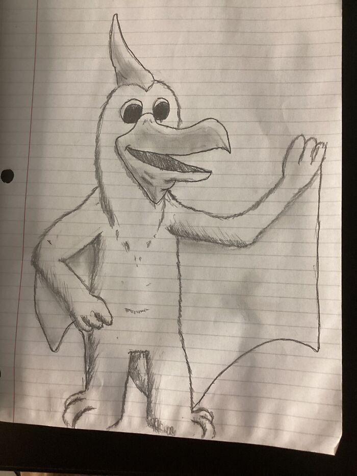 Probably Not My Best Drawing But A Recent One That I Like: