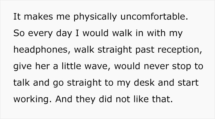Company Threatens To Fire Employee If She Continues To Ignore Team Gatherings After Work, Sparks Debate On Work Culture Company Threatens To Fire Employee If She Continues To Ignore Team Gatherings After Work, Sparks Debate On Work Culture