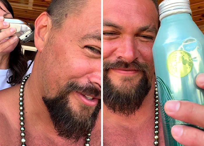 Jason Momoa Shaves Off His Iconic Long Hair In Protest Against Single-Use Plastics Jason Momoa Shaves Off His Iconic Long Hair In Protest Against Single-Use Plastics