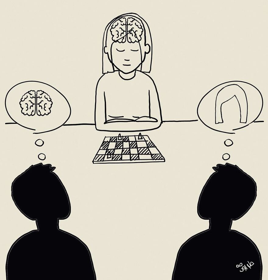 Iranian Artist Criticizes Modern Society With Thought-Provoking Illustrations (53 Pics)