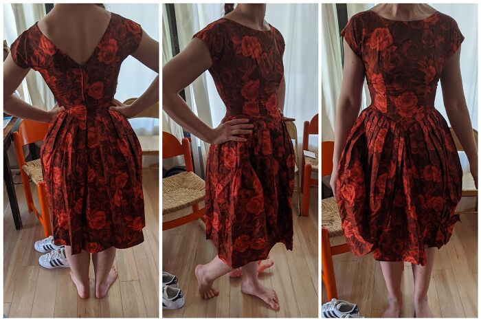 I've Been Going To (And Loving) The Denver Bins For A Long Time But Just Discovered This Sub After Posting My Latest Treasure. Yesterday, I Found A Beautiful Vintage Dress That Fits Like A Glove