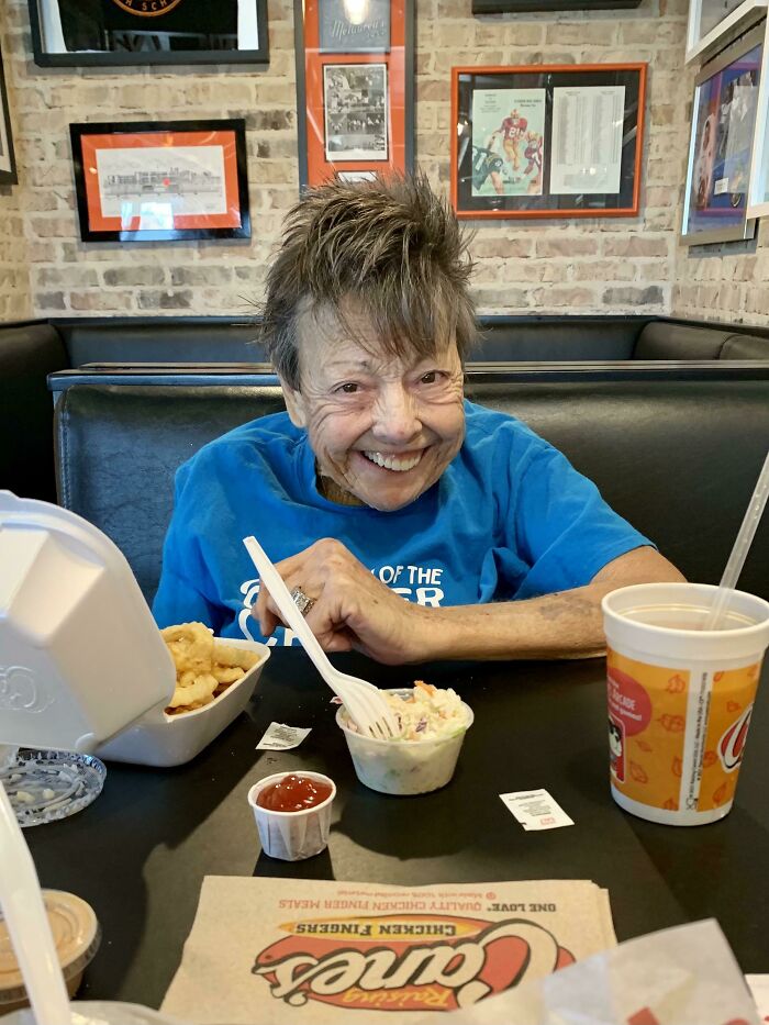 Took My Grandma Out To Lunch. Isn’t She Just Radiant?