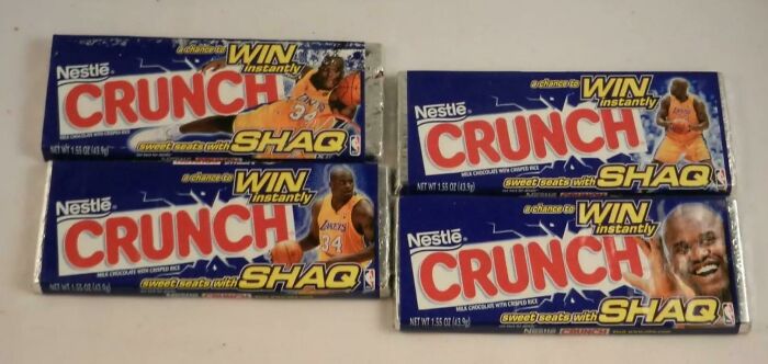 Crunch Bar With The Foil