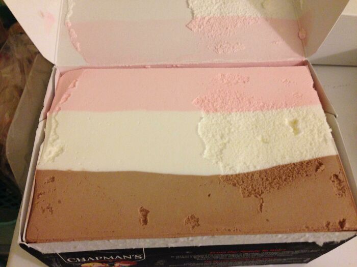 Back When I Was Growing Up, Ice Cream Came In A Box!