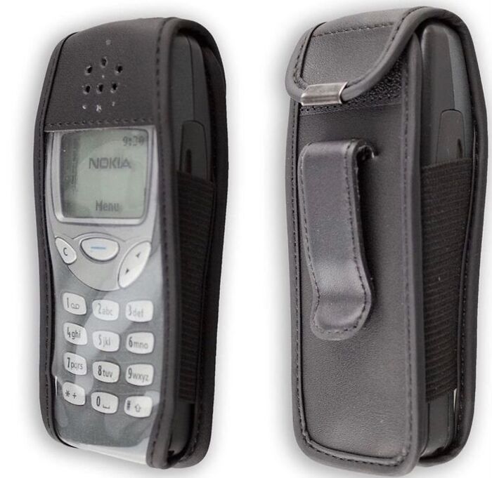 Leather Phone Cases Used By Some Dads In The Early 2000s