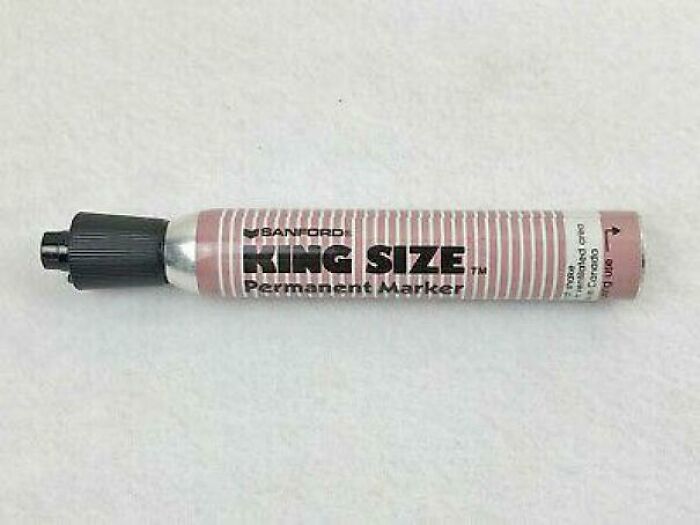 The Way The Sanford King Size Permanent Marker Smelled