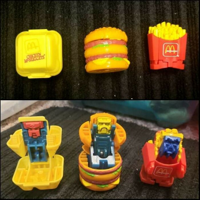 I Found These McDonald's Transformer Toys In My Parents' Attic Recently