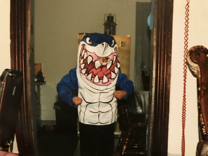 My Street Shark Costume From Around 1994