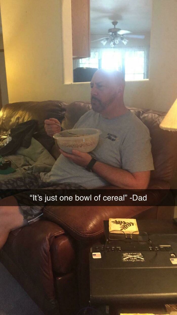 My Dads “One” Bowl Of Cereal