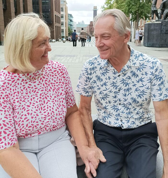 A Photo That Definitely Makes Me Smile. My Dad Has Alzheimer's And Mum Is His Caregiver, 40+ Years Married