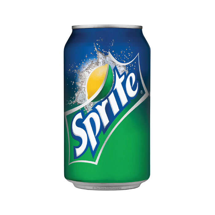 Old Design Of The Sprite Soda Can