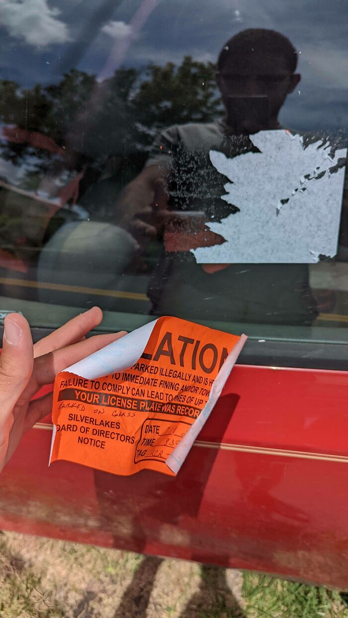 I'm Parked On My Property And I Get A Violation. F*ck The Hoa