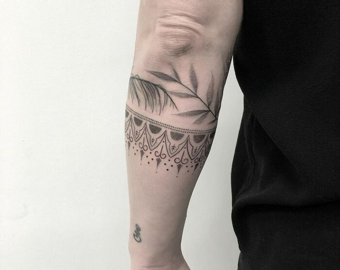 Mandala arm band tattoo design, Canvas tattoo studio,Andul8296754220 -  YouTube