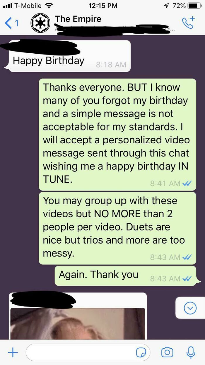 Wishing Me Happy Birthday Through Message Wasn’t Enough. I Wanted More