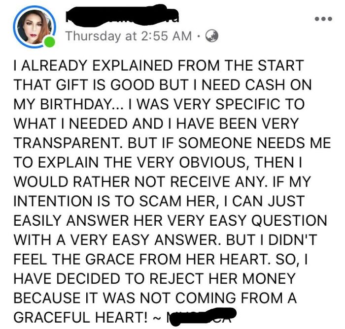 This Old Local Artist Was Asking For A Cash On Her Birthday To Raise Money To Pay Her Car Loans