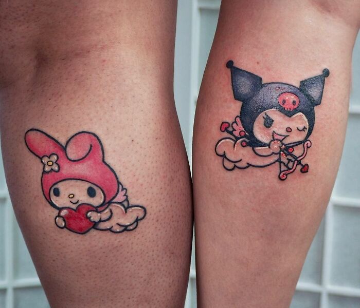 Cute Matching Tattoos