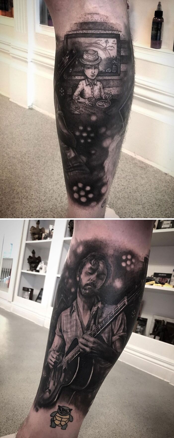 We Finished His Shakey Graves Portrait And Added A ‘Sunnyside Up’ Paulo