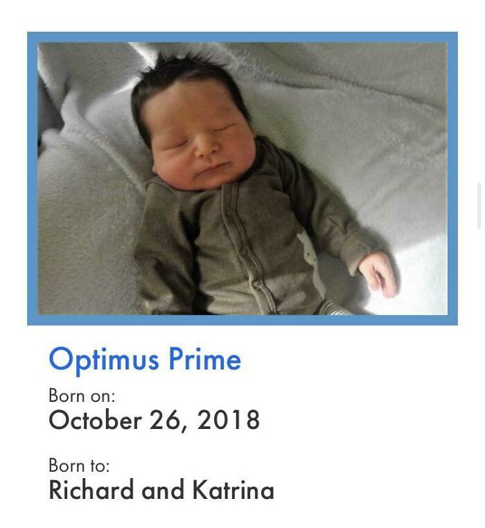 I Was Scrolling Through The “Baby Gallery” Section Of A Hospital Near Me And I Found This… Poor Kid