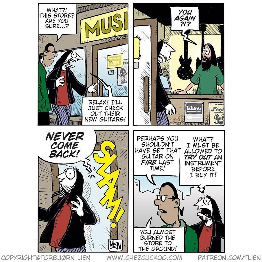 Norwegian Artist’s New Dark Comics With Unexpected Twists