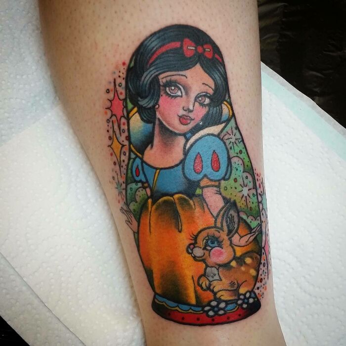 Disney Snow White tattoo