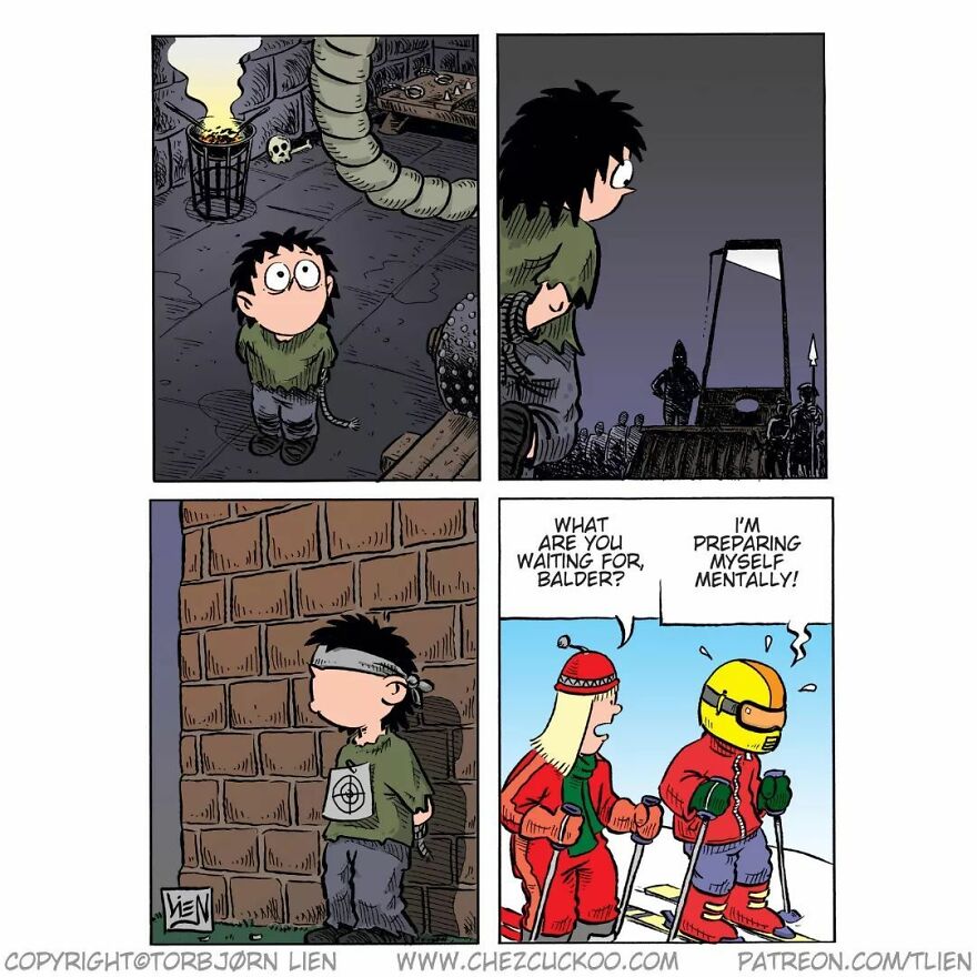 Norwegian Artist’s New Dark Comics With Unexpected Twists