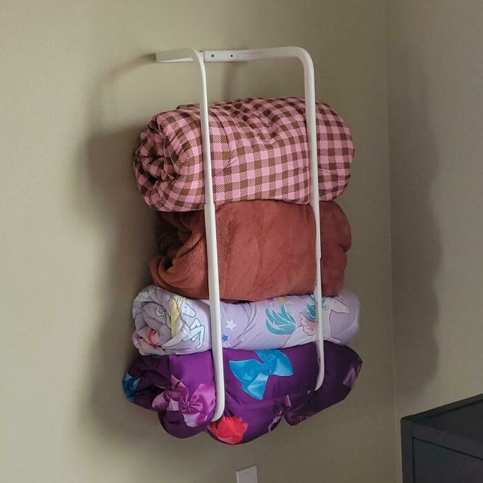 Mulig Blanket Rack. Buy Two, Butt Them Together Vertically