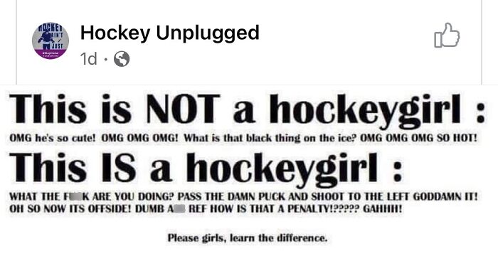 Why Is Hockeygirl All One Word?