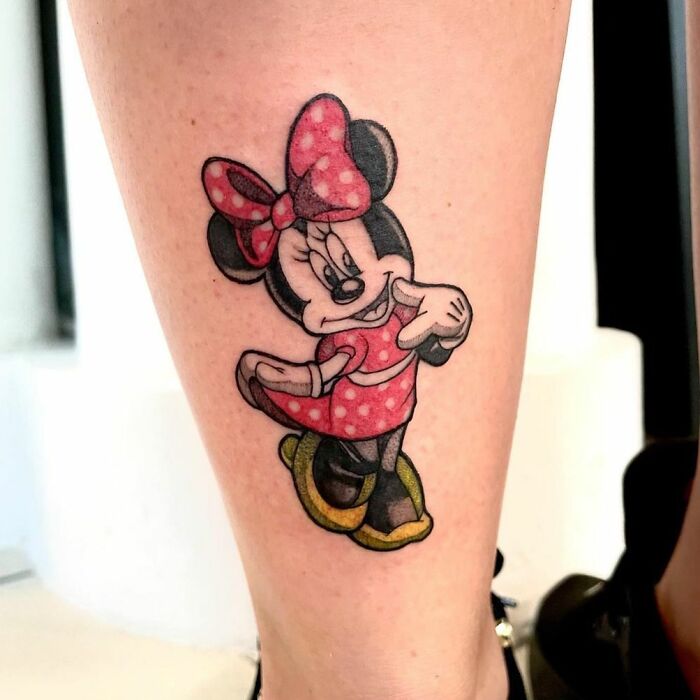 Minnie Mouse Tattoo