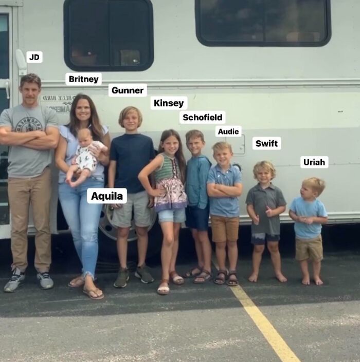 Ooof. The 9 Of Them Also Live In A 200 Square Foot Bus