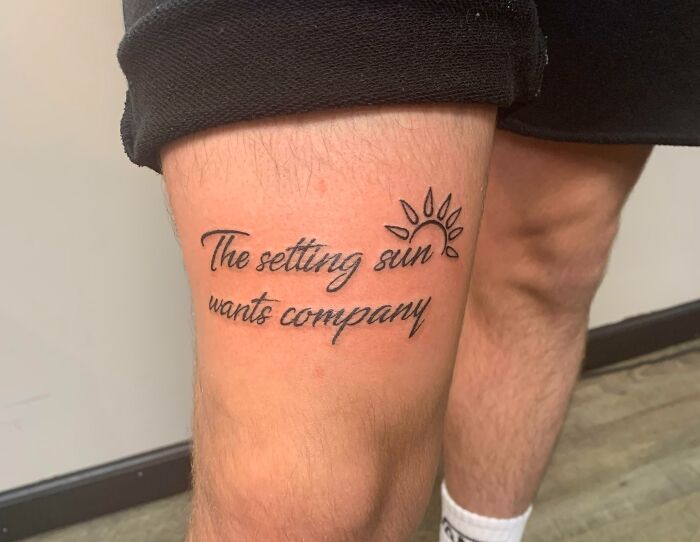 My Super Simple Script Tattoo, Figured I’d Share! Done By Audrey At Up In Arms Tattoo In Moon, PA