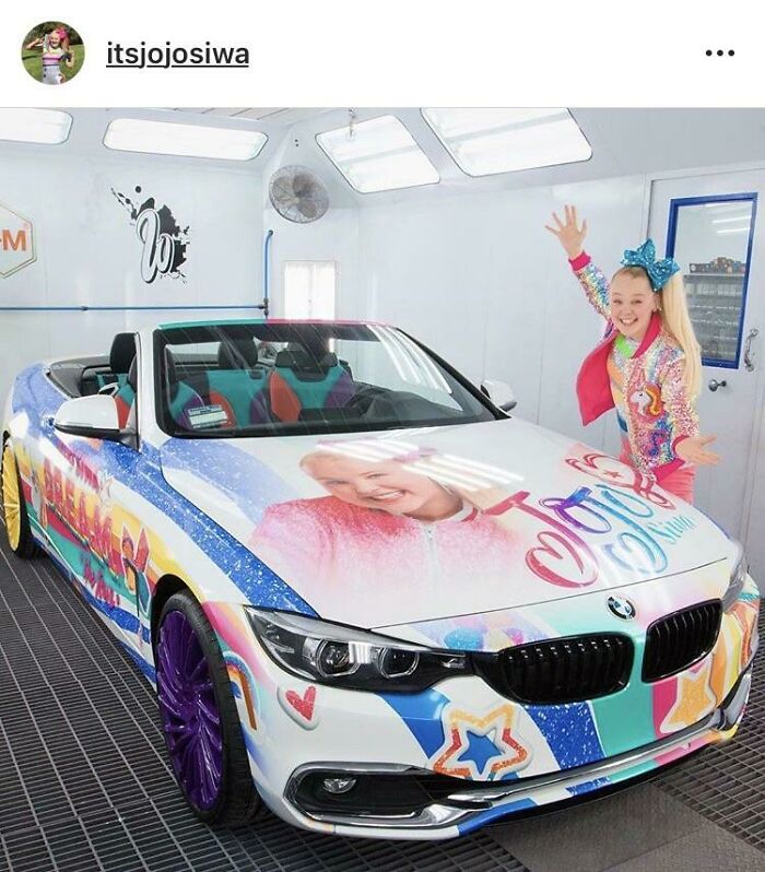 Jojo Siwa's Car