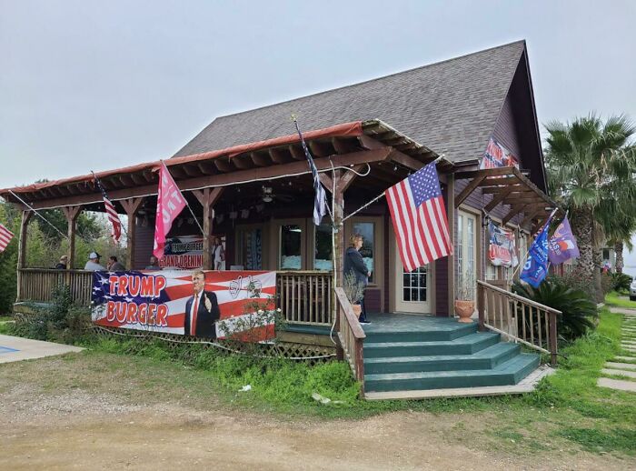 I Present To Ye, Trump Burger, A Burger Joint I Just Found