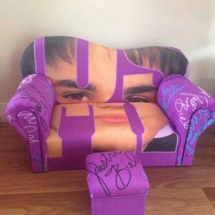 Justin Bieber Couch