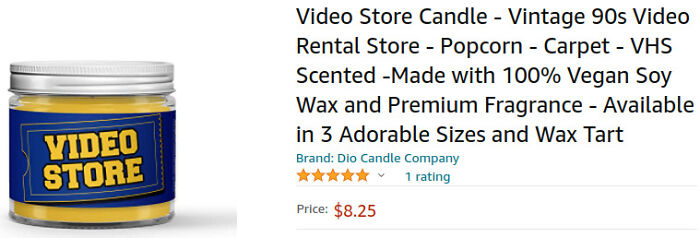 Love The Combined Scent Of Carpet, Popcorn, And Vhs Tapes