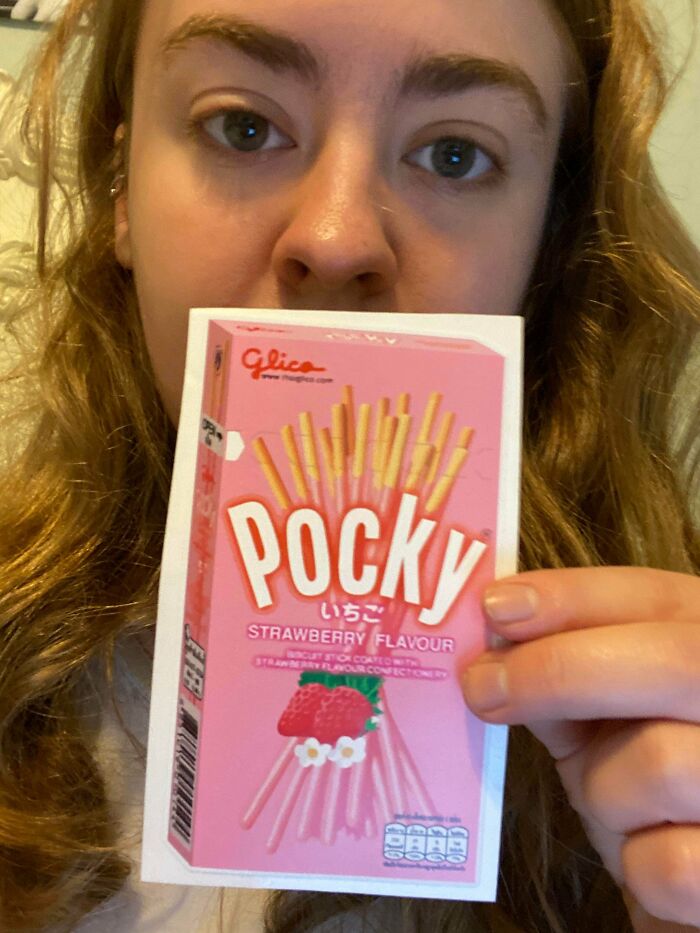 Ordered Pockys Off Amazon Expecting To Get A Box Of Pockys, Got This Instead ($4.95 Pocky’s Bumper Sticker)