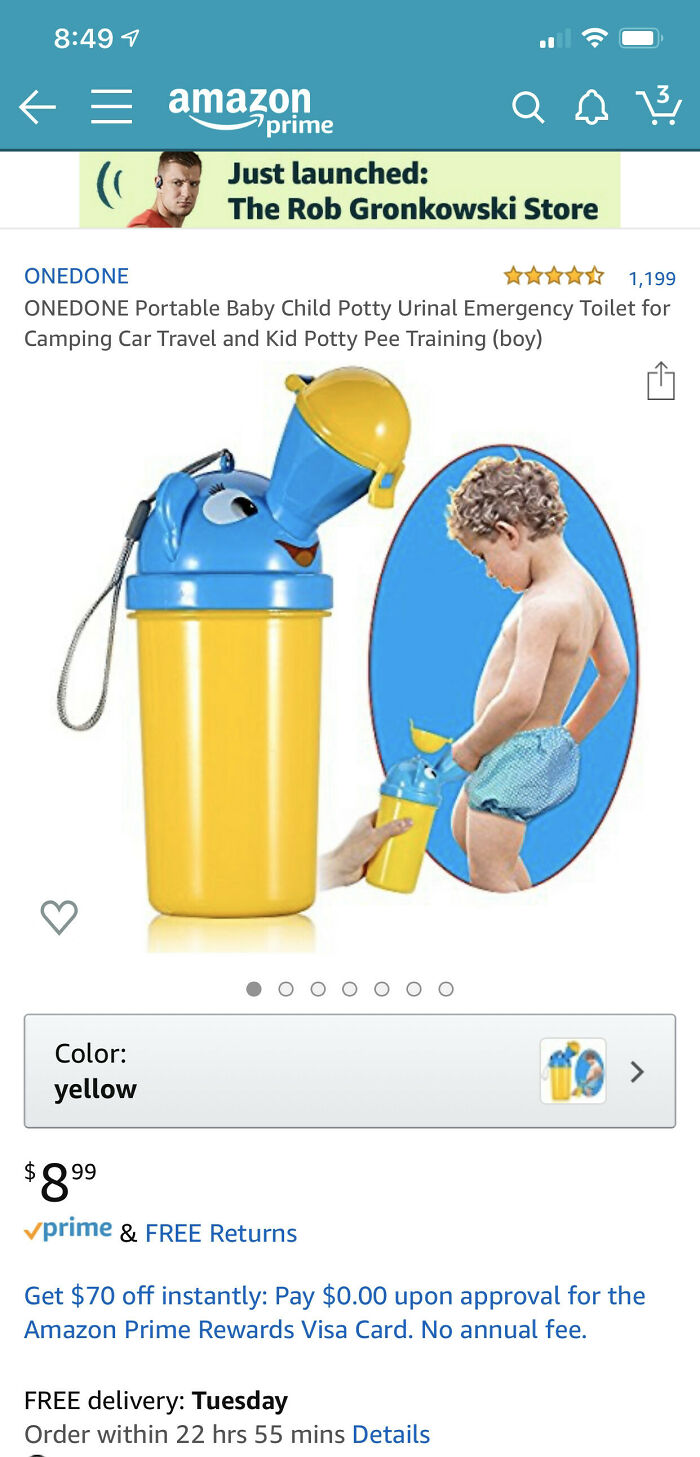 This Portable Children’s Urinal Is Wild