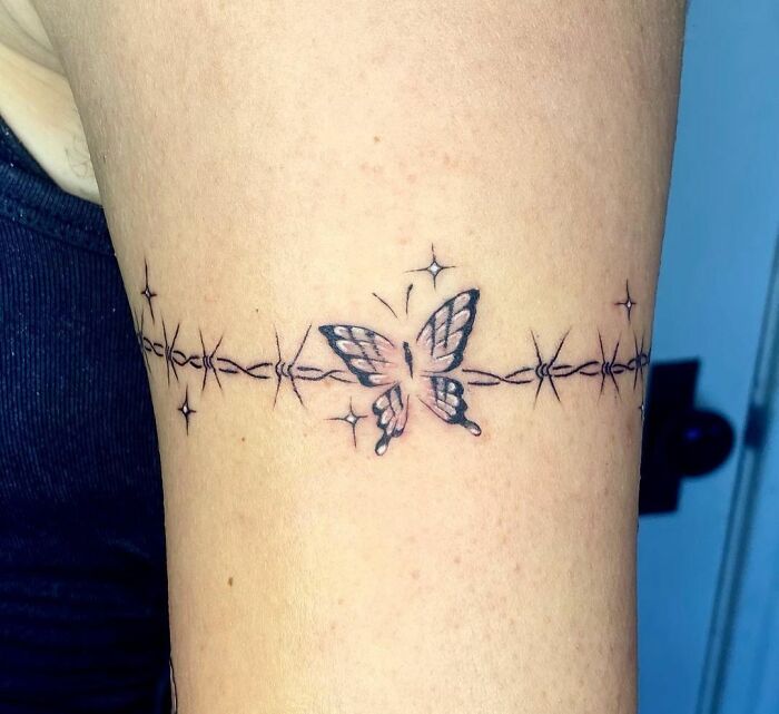 Barbed Wire Butterfly
