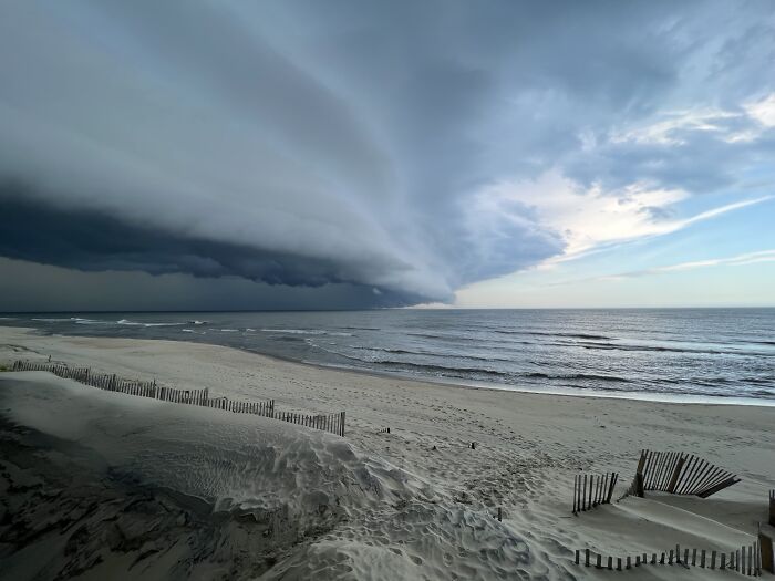 Storm Cloud Over The Outer Banks, Nc