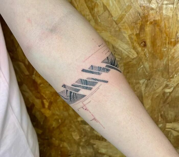 Leaf Armband Tattoo