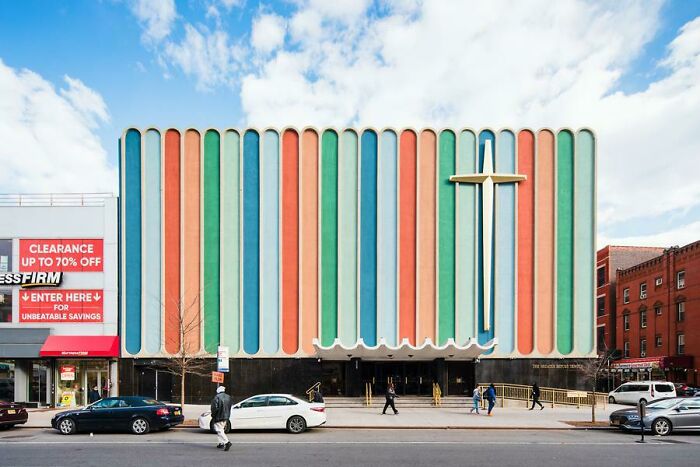 Greater Refuge Temple, Harlem, USA, Designed By Costas Machlouzarides In 1966