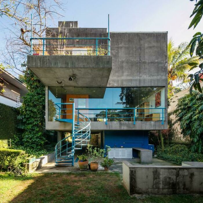 Sanovicz House, São Paulo, Brazil, Designed By Abrahão Sanovicz In 1976