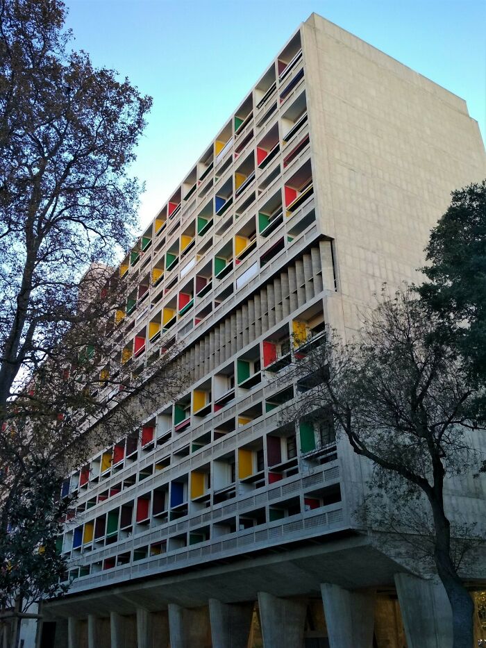 La Cité Radieuse, Le Corbusier, 1948-1952, Marseille, France