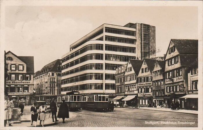 The Promises Of The Future - Breuninger Department Store In Stuttgart, Germany (1931)