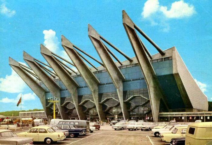 Stadthalle, Bremen, Germany, Designed By Roland Rainer In 1961