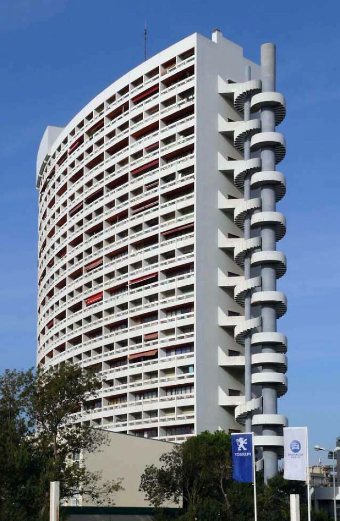 Le Brasilia, Marseille, France, Designed By Fernand Boukobza In 1966
